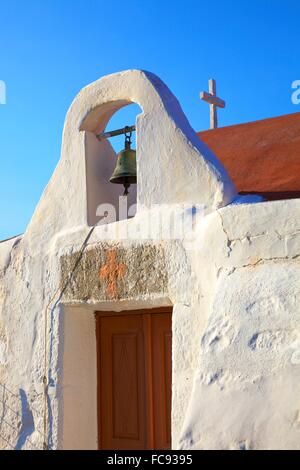 Kleine Kirche, Patmos, Dodekanes, griechische Inseln, Griechenland, Europa Stockfoto