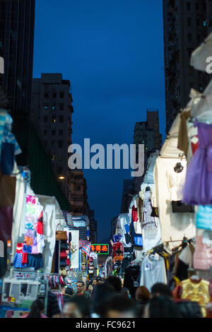 Temple Street, Kowloon, Hong Kong, China, Asien Stockfoto