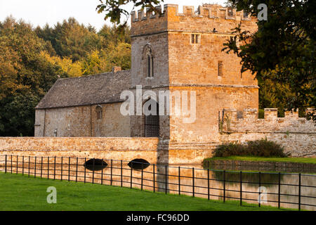 Broughton Burg, Broughton, Oxfordshire, England, Vereinigtes Königreich, Europa Stockfoto