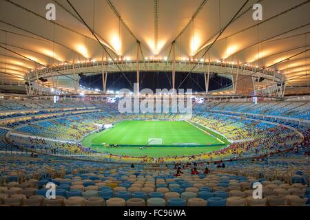 Das Maracana-Stadion, Rio De Janeiro, Brasilien, Südamerika Stockfoto