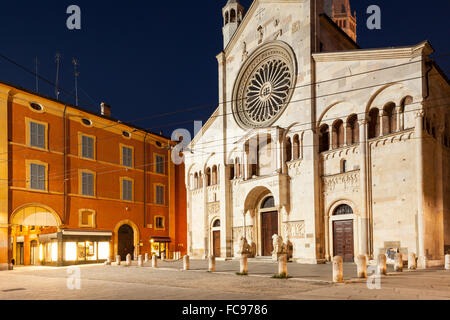 Modena Kathedrale, UNESCO-Weltkulturerbe, Modena, Emilia-Romagna, Italien, Europa Stockfoto