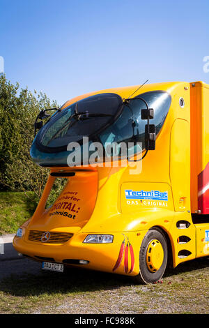 DEU, Deutschland, Warstein, LKW, die von Luigi Colani entworfen.  DEU, Deutschland, Warstein, LKW, Entworfen von Luigi Colani. Stockfoto