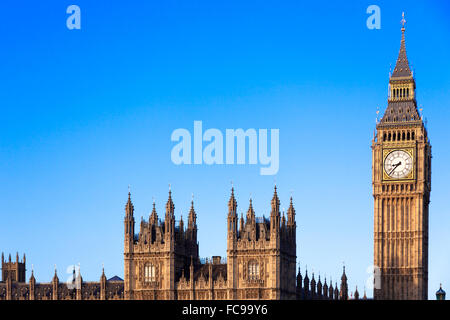 Berühmten Big Ben im Zentrum von London Stockfoto