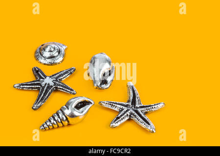 Meer Conches-Strand Hintergrund Stockfoto