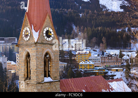 Berge-Skigebiet Bad Gastein-Österreich Stockfoto