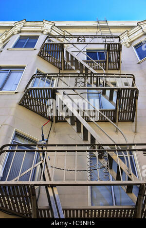 Gebäude in San Francisco Stockfoto