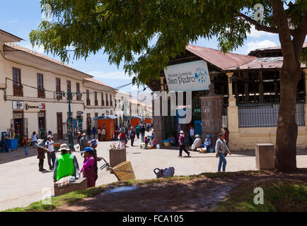 San Pedro-Markt, Cusco, Peru Stockfoto