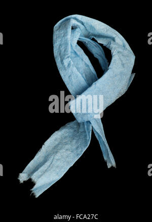 Blauen Schal origami Stockfoto