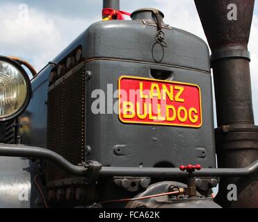 Oldtimer Traktor Stockfoto