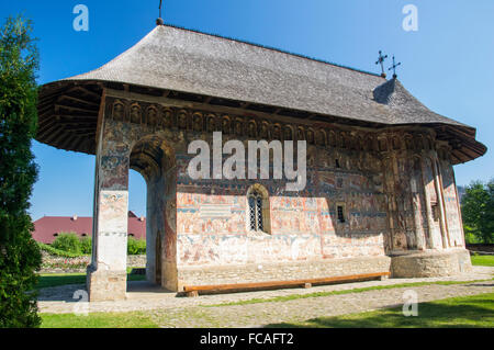 Mittelalterliche Kloster der Humor in der Bukowina, Rumänien (Unesco Weltkulturerbe) Stockfoto