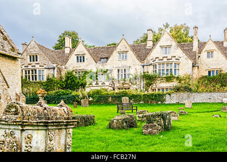 Asthall Manor, das ehemalige Wohnhaus der Familie Mitford; einen Wohnsitz der Mitford Schwestern Stockfoto