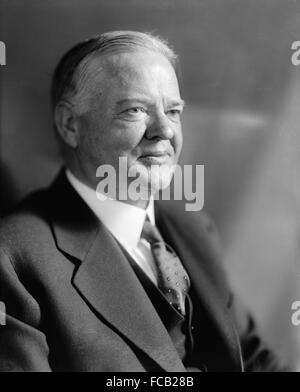 Herbert Hoover, der 31. Präsident der USA Stockfoto