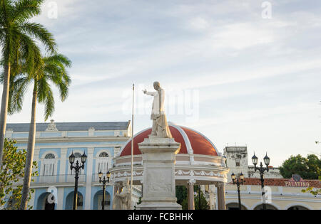 Die zentrale Parque José Marti in Cienfuegos, Kuba Stockfoto