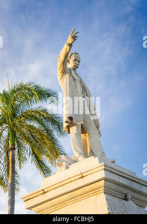 Die zentrale Parque José Marti in Cienfuegos, Kuba Stockfoto