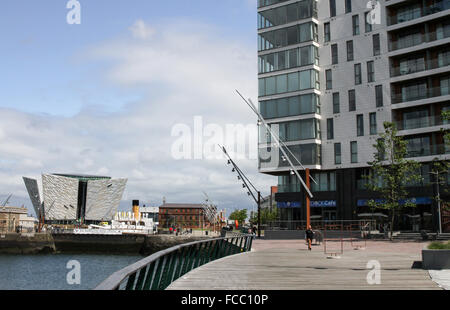 Titanic Quarter-Belfast Stockfoto