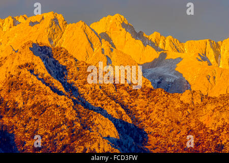 Alabama Hills Region im Bereich Sierra Nevada, California Stockfoto