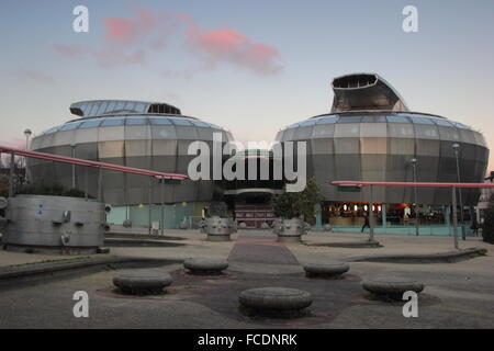 Sheffield Hallam University Students' Union Gebäude, die HUBS in Sheffield Stadtzentrum - 2016, winter. Stockfoto