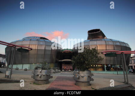 Sheffield Hallam University Students' Union building, die HUBS in Branchen Kulturviertel von Sheffield, Sheffield UK 2016 Stockfoto