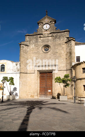 Fassade des Klosters von Santo Domingo Kirche, Jerez De La Frontera, Spanien Stockfoto