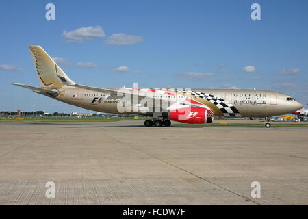 GULF AIR A330 Stockfoto