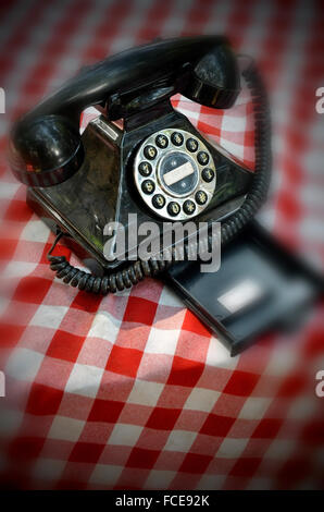 Bakelit Telefon Stockfoto