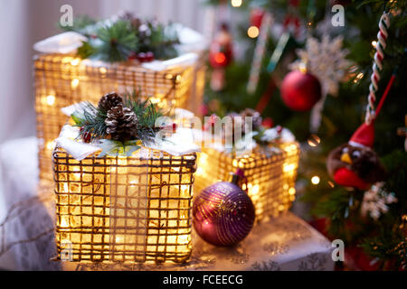 Weihnachtsschmuck Stockfoto