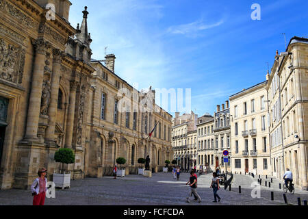 Bordeaux (Frankreich): Mitten im Stadtzentrum Stockfoto