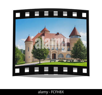 Schloss Stolpe Schloss, Insel Usedom, Landkreis Vorpommern-Greifswald, Mecklenburg-Western Pomerania, Deutschland, Europa Stockfoto