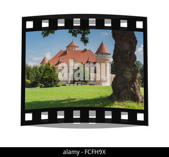 Schloss Stolpe Schloss, Insel Usedom, Landkreis Vorpommern-Greifswald, Mecklenburg-Western Pomerania, Deutschland, Europa Stockfoto