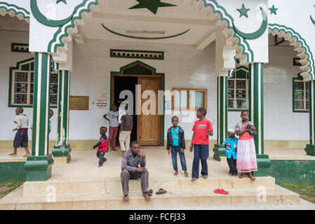 Moschee in Fort Portal, Uganda. Stockfoto