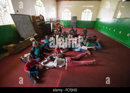 Moschee in Fort Portal, Uganda. Stockfoto