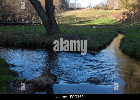 DIE PROVINZ BERRY, GEORGE SAND BLACK VALLEY Stockfoto