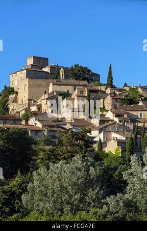 REGIONALER NATURPARK DES LUBERON, VAUCLUSE, FRANKREICH Stockfoto