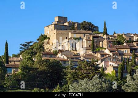 REGIONALER NATURPARK DES LUBERON, VAUCLUSE, FRANKREICH Stockfoto