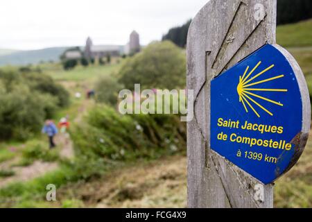 ABBILDUNG VON AVEYRON (12), FRANKREICH Stockfoto