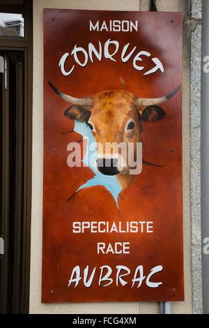 ABBILDUNG VON AVEYRON (12), FRANKREICH Stockfoto