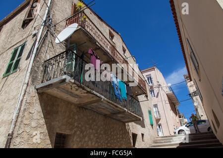 AUßENILLUSTRATION SÜD-KORSIKA (2A), FRANKREICH Stockfoto