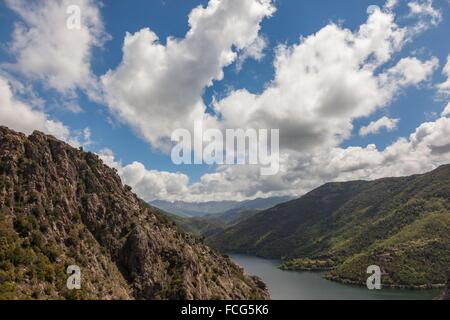 AUßENILLUSTRATION SÜD-KORSIKA (2A), FRANKREICH Stockfoto