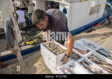 ILLUSTRATION DER COSTA DEL SOL, ANDALUSIEN, SÜDSPANIEN, EUROPA Stockfoto