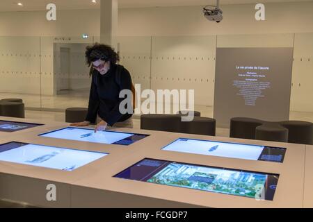 MUSEUM DES LOUVRE-LENS, LINSE, (62), NORD-PAS-DE-CALAISS Stockfoto