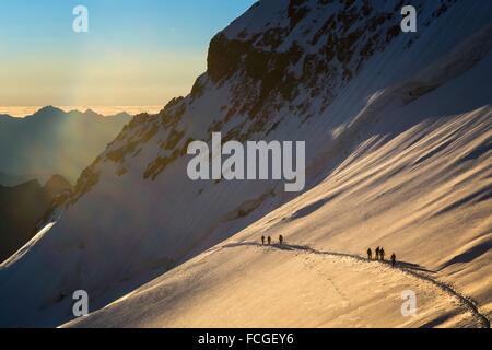 DIE SÜDLICHEN ALPEN, HAUTES ALPES (05), PACA, FRANKREICH Stockfoto