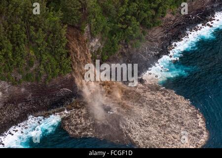 LANDSCHAFTEN UND VULKANE AUF HAWAII, VEREINIGTE STAATEN, USA Stockfoto