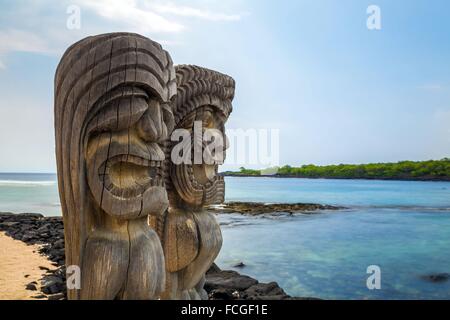 LANDSCHAFTEN UND VULKANE AUF HAWAII, VEREINIGTE STAATEN, USA Stockfoto