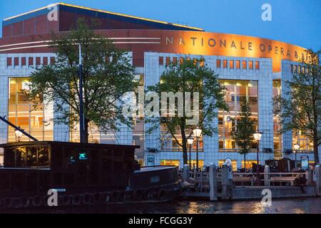 STADT AMSTERDAM, DIE HAUPTSTADT DER NIEDERLANDE Stockfoto