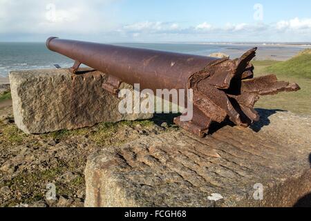 ABBILDUNG VON GRANVILLE, MANCHE, FRANKREICH Stockfoto