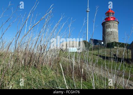 ABBILDUNG VON GRANVILLE, MANCHE, FRANKREICH Stockfoto