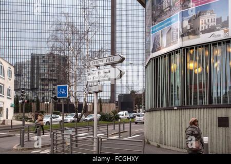 STADT VON BAGNOLET, SEINE-SAINT-DENIS, FRANKREICH Stockfoto