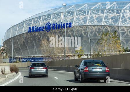 ALLIANZ RIVIERA STADIUM, SCHÖN, (06), ALPES-MARITIMES, PACA, FRANKREICH Stockfoto