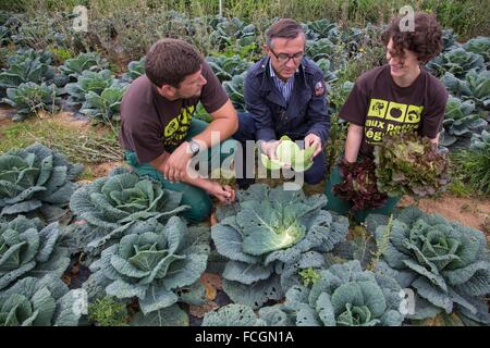 GASTRONOMIE UND DES ÖKOLOGISCHEN LANDBAUS, FRANKREICH Stockfoto