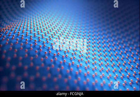 Zusammenfassung Hintergrund hexagonale Struktur. Bild-Konzept der Technologie als Hintergrund verwenden. Stockfoto